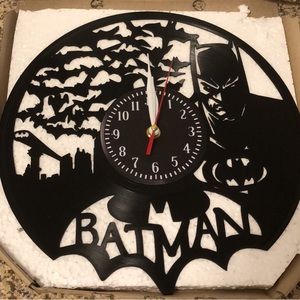 New Vinyl Batman Clock